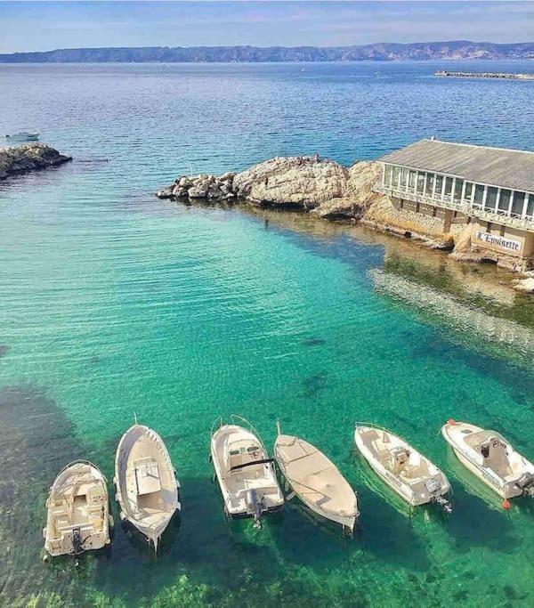 Villa Vallon Des Auffes : Le Cabanon De Mireille Marseilles Exterior foto
